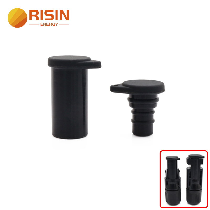 Risin Dust proof cap for MC4 Solar Panel Female and Male Connector waterprof Sealing Caps
