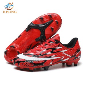 Mens Athletic Outdoor Indoor Comfortable Soccer Shoes Boys Football Student Cleats Sneaker Shoes