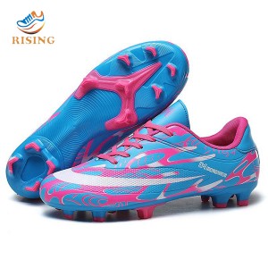 Mens Athletic Outdoor Indoor Comfortable Soccer Shoes Boys Football Student Cleats Sneaker Shoes