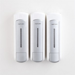 ODM Bathroom Soap Dispenser Set –  Wall mounted Triple 300ml Shower gel Gel Conditioner Shampoo dispenser – Rising Sun