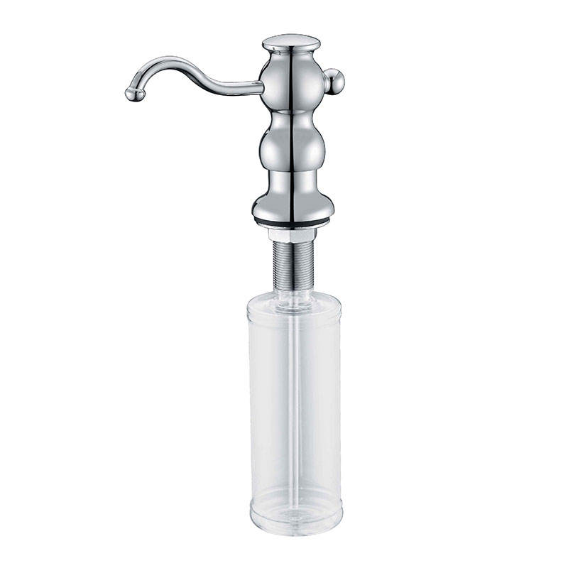 Hot sale Kitchen Accessories suppliers soap dispenser for kitchen sink hand Soap Dispenser with brass pump