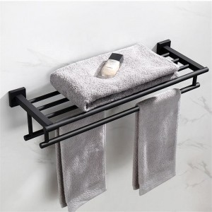 ODM White And Gold Bathroom Accessories Set Factories –  Towel Rack – Rising Sun