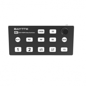 BAYTTO O'Live T2 TWO HDMI 4K бейне ауыстырғышы