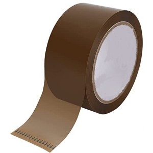 No Air Bubbles BOPP Packing Tape Brown Tan for Moving or Shipping and Storage