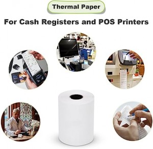 Thermal Paper Rolls, Credit Card Paper Rolls Thermal, Cash Register Roll, Premium POS Thermal Printer Paper