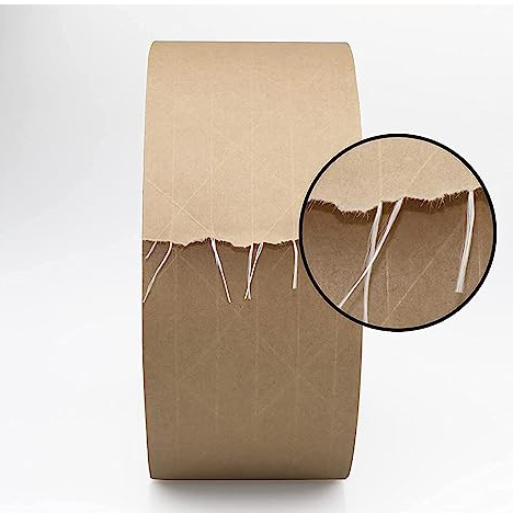 Brown Paper Tape 2inch X 55 Yd Adhesive,3 Writable Brown Shipping Tape No  Plastic Surface Cardboard