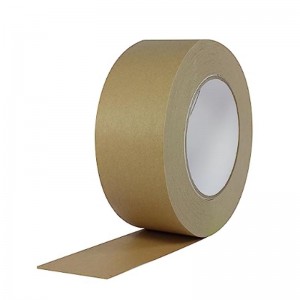 Wet Kraft Paper TapeDurable Water-Activated Tape Packing Brown Kraft Gum Tape