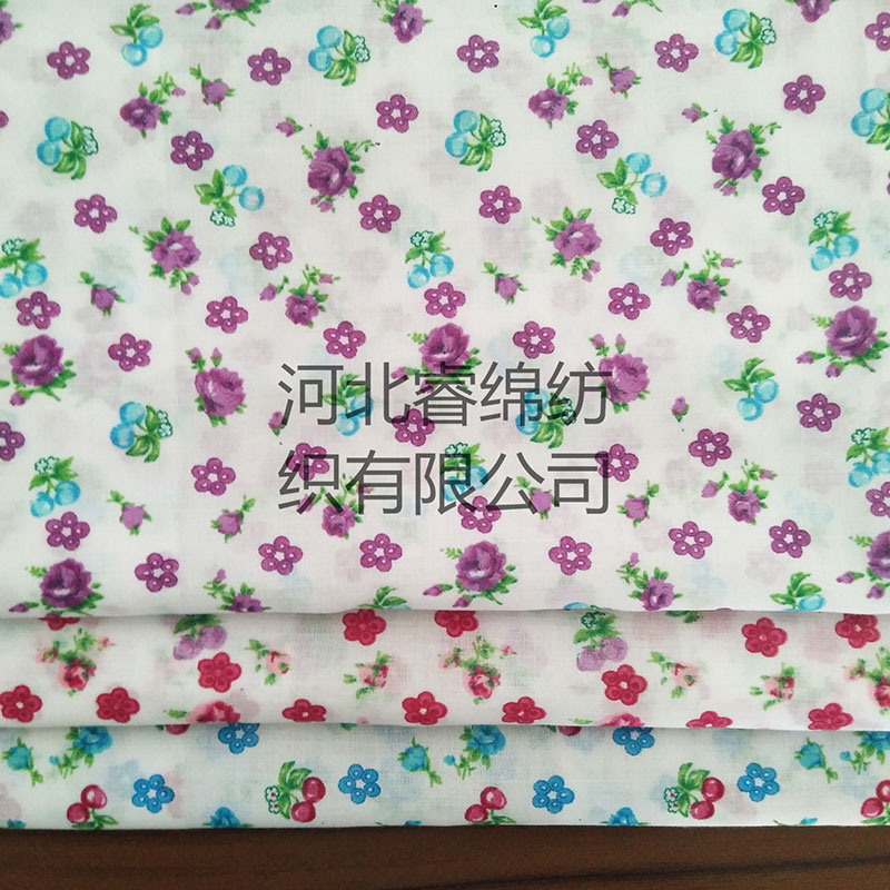 High Quality Fine Woven Polyester Cotton Fabric - 10% cotton 90% polyester printed fabric – Ruimian