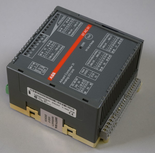 Industrial Automation Abb Pm154 3bse003645r1 Suppliers –  ABB 07AC91 GJR5252300R3101 Analog I/O module – RuiMingSheng