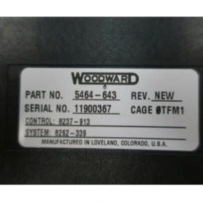 Woodward 5464-643 Discrete Input (48 Channels)
