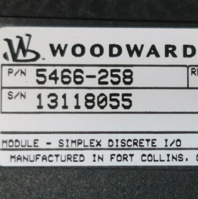 Woodward 5466-258 Discrete I/O Module Featured Image