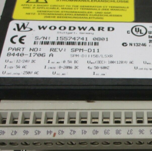 Woodward 8440-1706 SPM-D11/LSXR