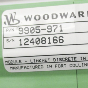 Woodward 9905-971 LINKNet, 16-Ch Discrete Input