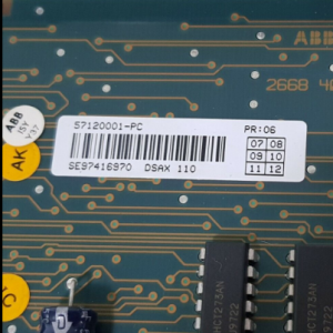 ABB DSAX 110 57120001-PC Analog Input/Output Board