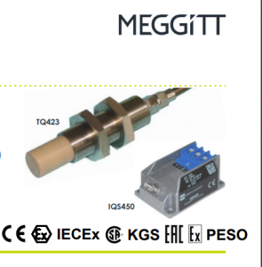 Meggitt Vibro Meter IQS450 204-450-000-001 signal conditioner