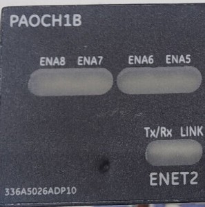 GE IS220PAOCH1B PAOC Analog Output Module