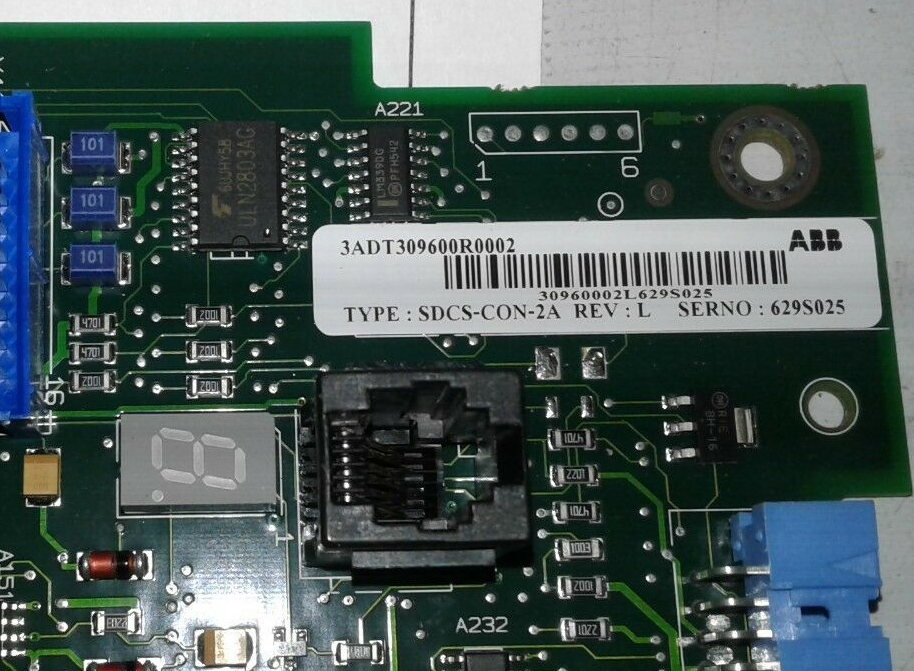 Industrial Automation Abb Dstd 150a 57160001-Uh Supplier –  ABB SDCS-CON-2 3ADT309600R1 CONTROL BOARD – RuiMingSheng