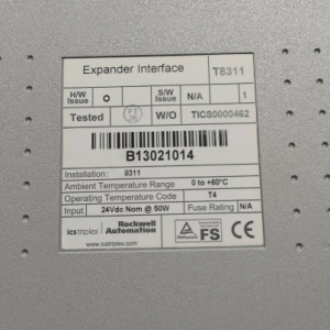 ICS Triplex T8311 Trusted TMR Expander Interface