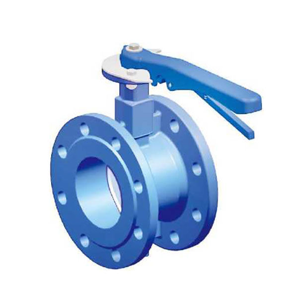 Manual flanged centerline butterfly valve