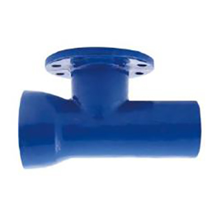 Ductile Iron Socket-Spigot Tee With Flanged Branch