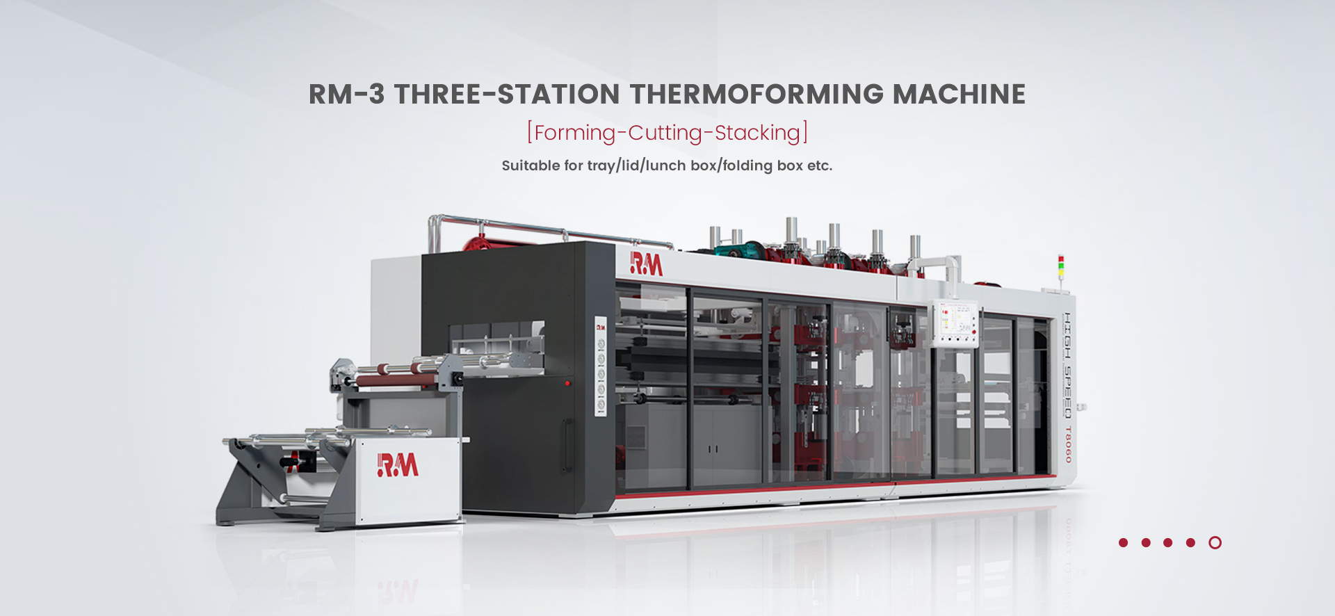 Rm-3 Three-Station Thermoforming Machine