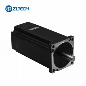 ZLTECH 2 phase Nema34 4.5N.m 24V dc step motor with 1000-wire for CNC machine