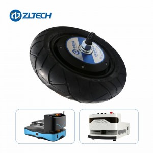 ZLTECH 13 inch wheel motor with pneumatic tire for farm robot