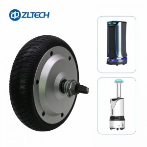 ZLTECH 6.5inch 24-48VDC 350W Wheel hub motor for robot
