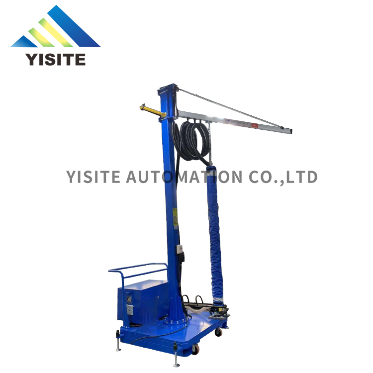 Mobile vacuum suction crane