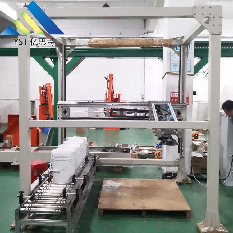 Application of automatic palletizer in the building coating industry