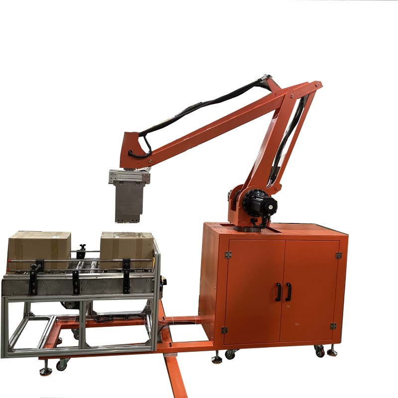 movable robotic palletizer for cartons 2
