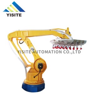 suction stacking robot arm palletizer