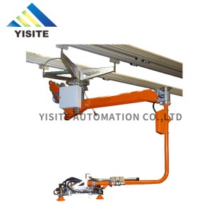 mobile guide rails wall mounted suspension vacu...