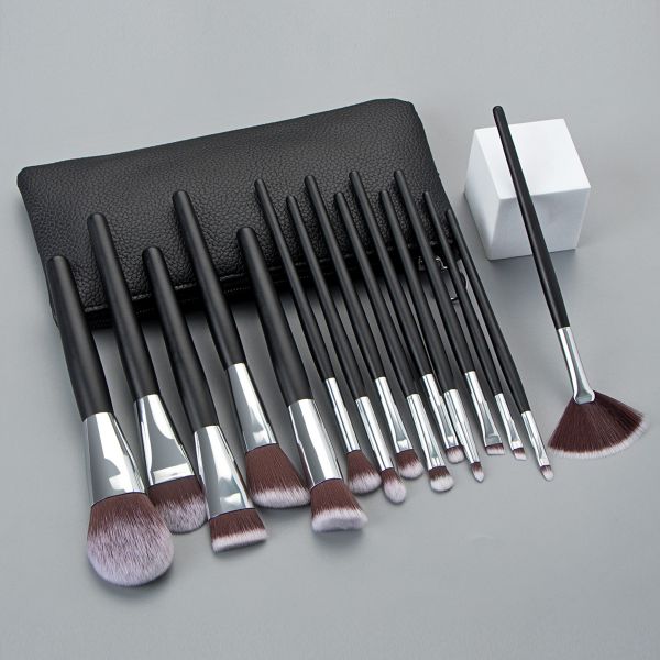Personalized Drop Shipping 15pcs Makeup Brush Set Picture 2