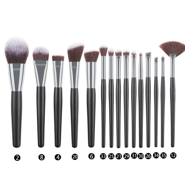 Personalized Drop Shipping 15pcs Makeup Brush Set Picture 1