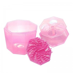 2 in 1 Makeup Brush Cleaning Cup