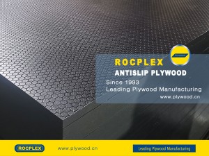 Plywood for Trailer Floor High quality Hexagon Anti-Slip Film Faced Plywood and Turck Flooring Plywood for Trailer Floor Mesh
