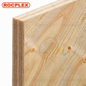 Excellent quality Rough Sawn Fir Plywood - CDX Pine Plywood 2440 x 1220 x 7mm CDX Grade Ply ( Common: 4 ft. x 8 ft. CDX Project Panel ) – ROC