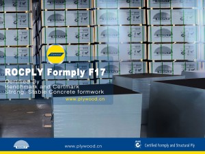F17 Formply Manufacturer Hot New Products Construction F17 Grade 1200*2400*17mm Film Faced Plywood Formply