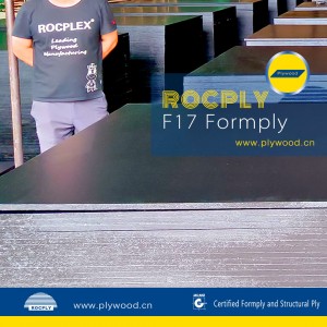 F17 Formply OEM/ODM Supplier Laminated Formply F17 Australia Construction WBP Glue F17 Structrual Formply in China