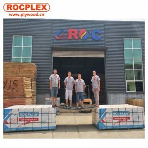 15mm ROCPLEX Film Faced Plywood For Construction Use Plywood Board