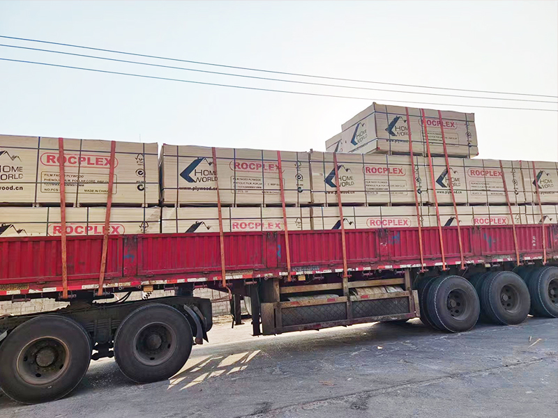 ROCPLEX Film faced Plywood – The first vehicle will be sent to domestic construction sites in 2023