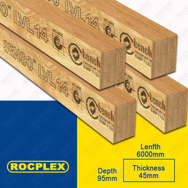 New Arrival China Lvl Girder - SENSO Frame 90 X 45mm F17 LVL H2S Treated Structural LVL Engineered Wood Beams E14 – ROC