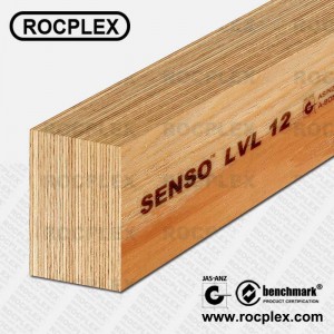 Factory made hot-sale Lvl Studs - 100 x 63mm Structural LVL Engineered Wood H2S Treated SENSO Frame E12 – ROC