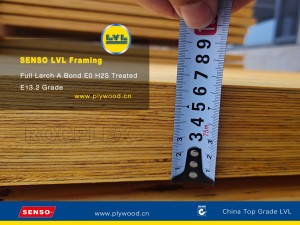 Structural LVL Lumber China Supplier Full Larch Pine LVL Beam for Structural Use AS/NZS4357.0 with Benchark Certification