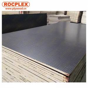 Factory Price China Anti-Slip Brown Film Faced Plywood Poplar Core WBP Glue