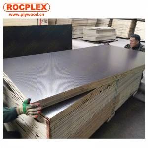 Factory source China 18mm Anti Slip Phenolic Film Faced Plywood Construction Marine Plywood
