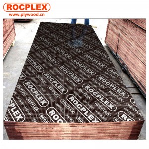 High Quality China ROCPLEX Eucalyptus Marine Plywood Sheet, Construction Board Material 18mm