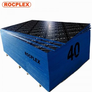 9mm ROCPLEX Film Faced Plywood For Construction Use Plywood Board