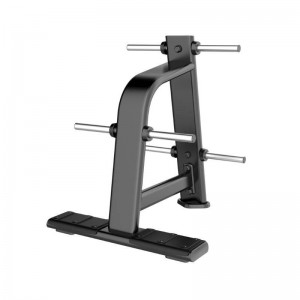 Weight Plate Vertical Rack With 3 Barbell Holders Plate Storage Rack Weight Plate Tree
